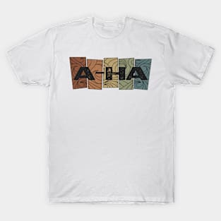 a-ha Retro Pattern T-Shirt